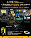 Promoción Fantástico Batman Day 2025: Descuentos y llévate 4 comics de regalo en compras de $400 o más