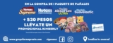 En Farmapronto compra unos pañales Huggies o KleenBebé + $20 llévate un promocional Kimberly Clark