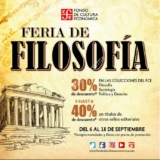 Feria de Filosfía en el FCE: Hasta 40% de descuento en títulos participantes