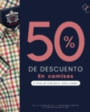 50% de descuento en camisas en Ferrioni