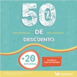 Promoción Ferrioni Día del Niño: Hasta 50% de descuento + 20% adicional en infantiles