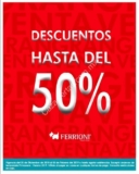 Ferrioni Rebajas 2019 de hasta 50% de descuento en prendas seleccionadas