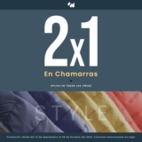 2×1 en chamarras de todas las líneas en Ferrioni