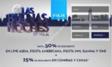 Promoción Fiesta Americana Las Buenas Noches de Viaja: Hasta 50% de descuento en hoteles + 25% en comidas y cenas