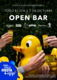 Promo Fishers Aniversario 2020 Open Bar: tragos Gratis con el consumo de alimentos