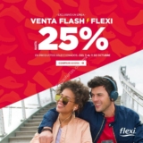 Venta Flash Flexi: 25% de descuento en productos seleccionados