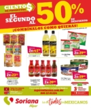Folleto Soriana Híper 14 al 27 de agosto 2020: segundo al 50% en cientos de productos