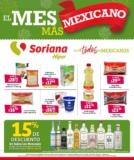Folleto Soriana el Mes más Mexicano 30 de agosto al 19 de septiembre 2021