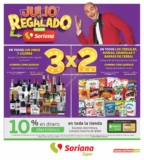 Folleto Julio Regalado 2019 en Soriana Super del 14 al 20 de junio