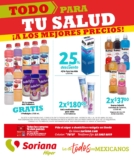 Folleto Soriana Todo para tu Salud Abril 2021: 3×2 en productos y más