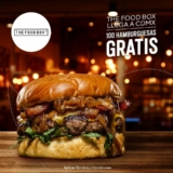 Promoción The Food Box Rappi: 100 hamburguesas Gratis por inauguración