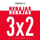 Rebajas 3×2 en Forever 21 hasta el 10 de septiembre