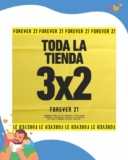 Rebajas Forever 21: 3×2 en toda la tienda