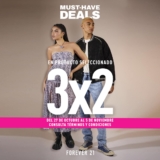 3×2 en ropa seleccionada en Forever 21