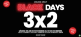 Black Days Forever 21: 3×2 en tienda en línea