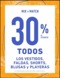 Mix & Match Forever 21: 30% de descuento en vestidos, faldas, shorts, blusas y playeras