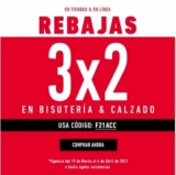 3×2 en bisutería y calzado en Forever 21