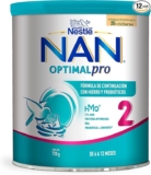 Fórmula láctea para bebés Nestlé NAN Optimal Pro Etapa 2 de 720 g de nuevo disponible