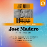 Boletos Gratis para el concierto de José Madero si donas una cobija en Forum Buenavista