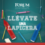 Promoción Regreso a Clases Forum Coatzacoalcos: lapicera Gratis presentando ticket de $150