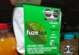 Promoción Fuze Tea maletín Gratis en la compra de un 4 pack