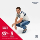 Rebajas de Mitad de Temporada Gap: Hasta 50% de descuento + hasta 9 msi