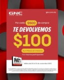 GNC Buen Fin 2021: $100 de devolución por cada $500 de compra