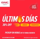 GNC Hot Sale 2023: 30% de descuento y segundo al 30% en nutrición deportiva