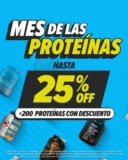 Mes de las Proteínas GNC: Hasta 25% de descuento en proteínas