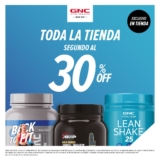 Back to Fit GNC: 2da al 50% de descuento en toda la tienda
