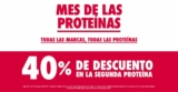 Promoción GNC Mes de las Proteínas agosto 2020: 40% de descuento en la segunda proteína (barras, bebidas y polvos)