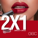 2×1 en lápices y labiales en GOC Make Up este fin de semana