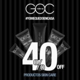 Promoción GOC makeup de 40% de descuento en productos de skincare