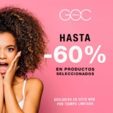 Rebajas GOC Make Up: Hasta 60% de descuento, regalos, envío gratis y más