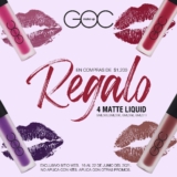 En GOC Make Up llévate 4 Matte Liquid de regalo en compras desde $1,200