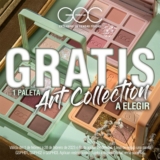 Promoción de febrero GOC Make Up: Art Collection Palette de regalo en compras superiores a $1,200