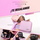 En GOC Make Up llévate una mini case de regalo en compras a partir de $1,499 en tienda online