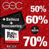 Promoción GOC Make up Buen Fin 2017: Hasta 70% en bonificación