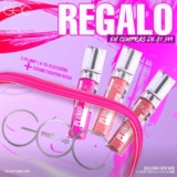 Promoción GOC Make Up: Cosmetiquera + 3 Plump Lip Gloss a elegir de regalo en compras a partir de $1,599