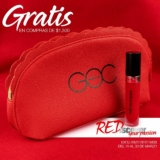 Promoción GOC Make Up: Cosmetiquera edición especial de regalo en compras a partir de $1,500