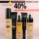 Promo Flash GOC Make Up: 40% de descuento en bases de maquillaje