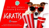 2 Boletos gratis para Cinemex en cualquier pedido de la tienda online de Grand Pet