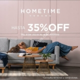 Promoción Gaia Hometime Verano: Hasta 35% de descuento en muebles