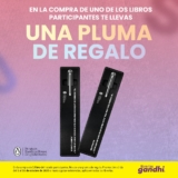 En Librerías Gandhi compra un libro participante y llévate una pluma de regalo