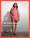 The Sale Event GAP: Hasta 40% de descuento