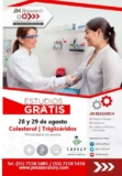 Estudios clínicos GRATIS de colesterol y triglicéridos en Garden Santa Fe