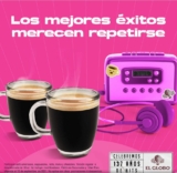 2×1 en todos los cafés en El Globo