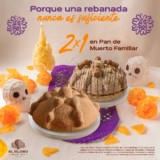 2×1 en Pan de Muerto Familiar en El Globo durante pocos días