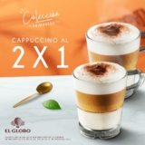 2×1 en cappuccinos en El Globo al pedir por Uber Eats
