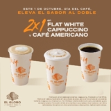 2×1 en Bebidas participantes en El Globo hoy por el Día del Café